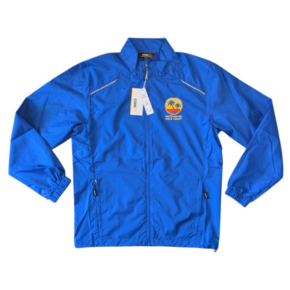 Florida Gold Coast Royal Blue WIndbreaker Lightweight Jacket New Small Adult FL - Picture 1 of 6